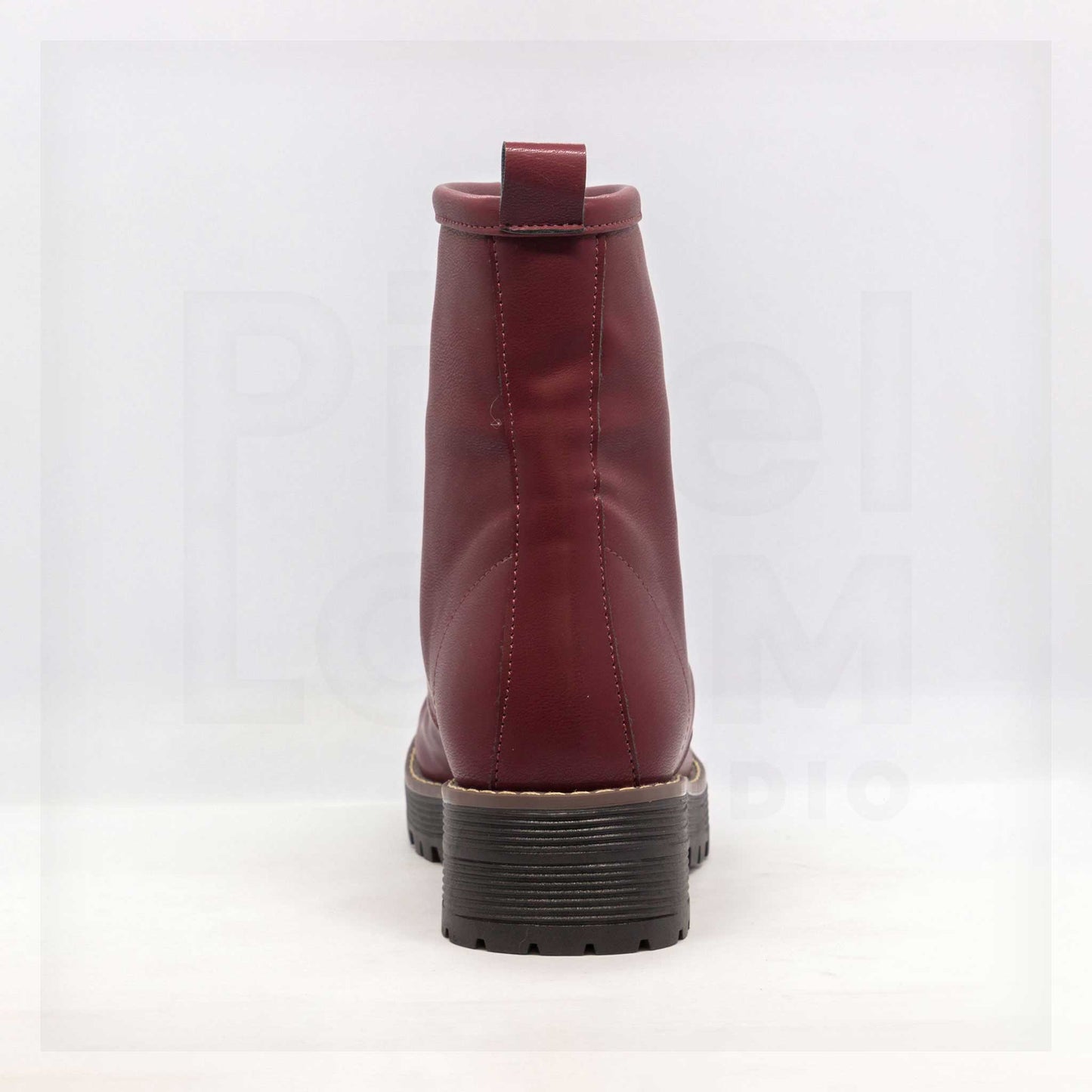 Ale Aguilar Lace-Up Lug-Sole Combat Boots Curated by Machine
