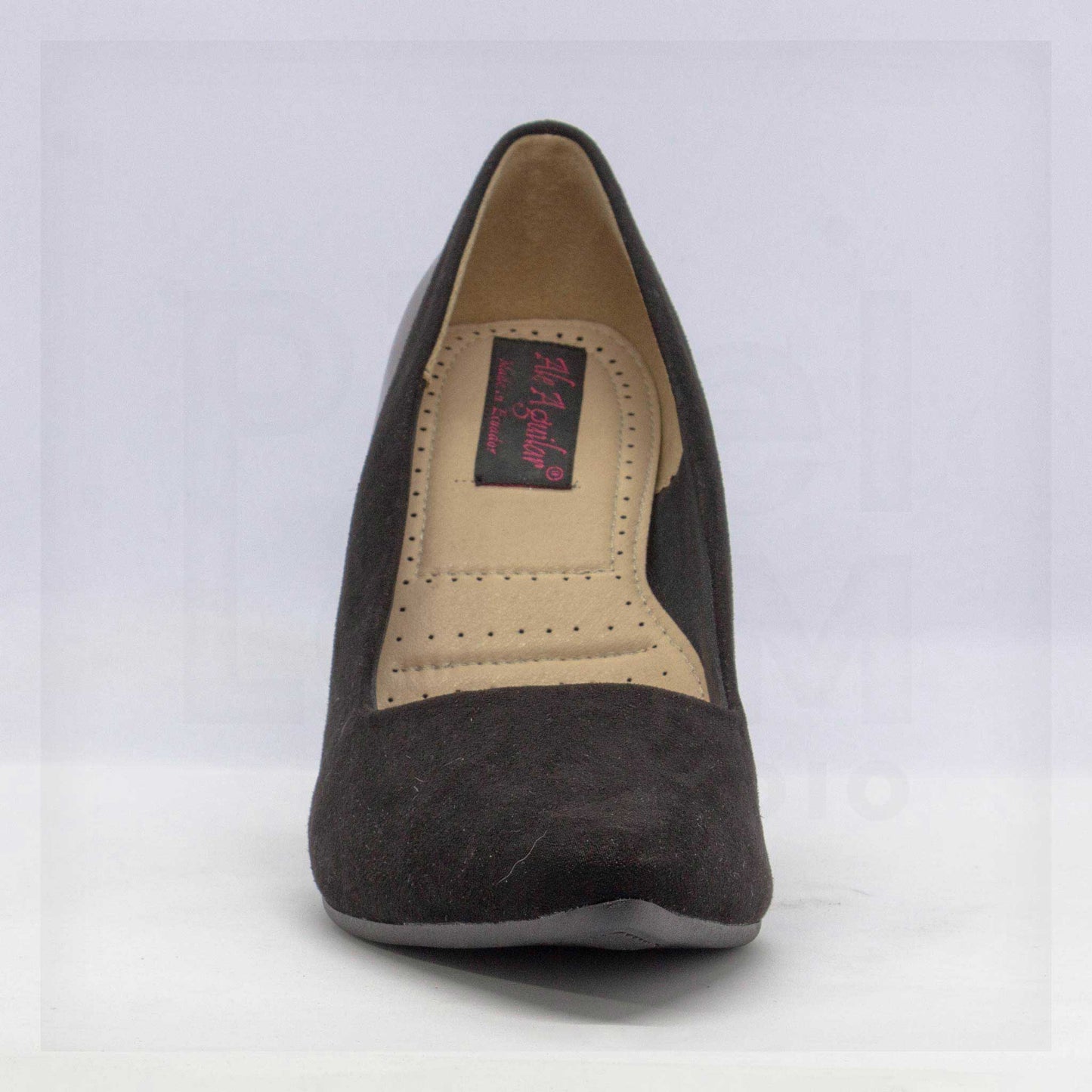 Ale Aguilar Two-Tone Pointed Stiletto Pumps Curated by Machine