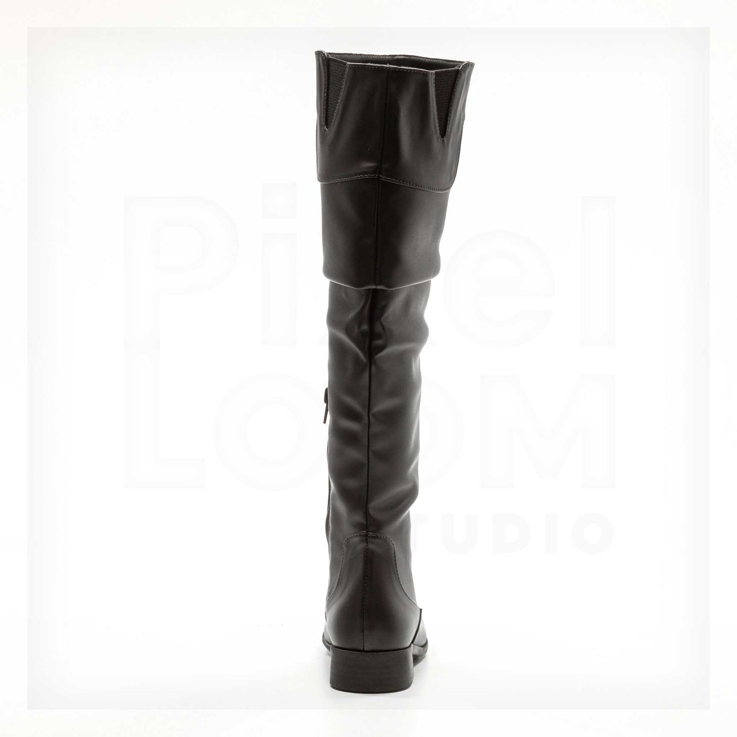 Ale Aguilar Fold-Over Over-The-Knee Boots Curated by Machine