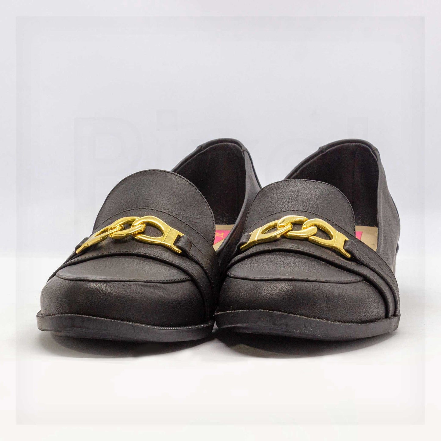 Ale Aguilar Chain-Link Block Heel Loafers Curated by Machine