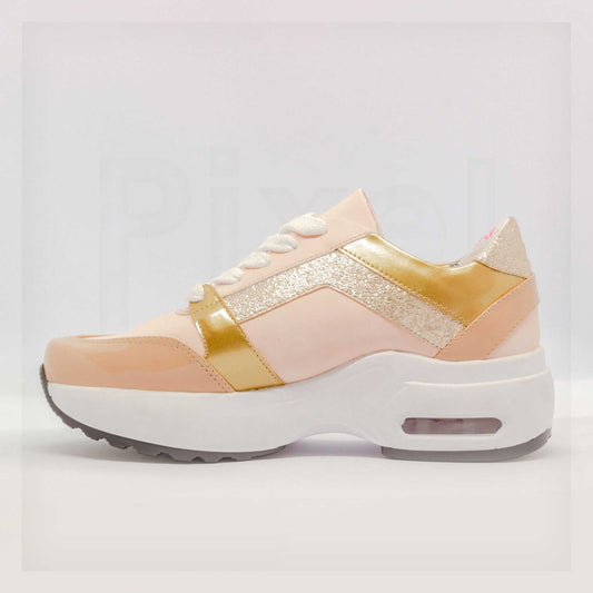 Ale Aguilar Colorblock Platform Chunky Sneakers Curated by Machine