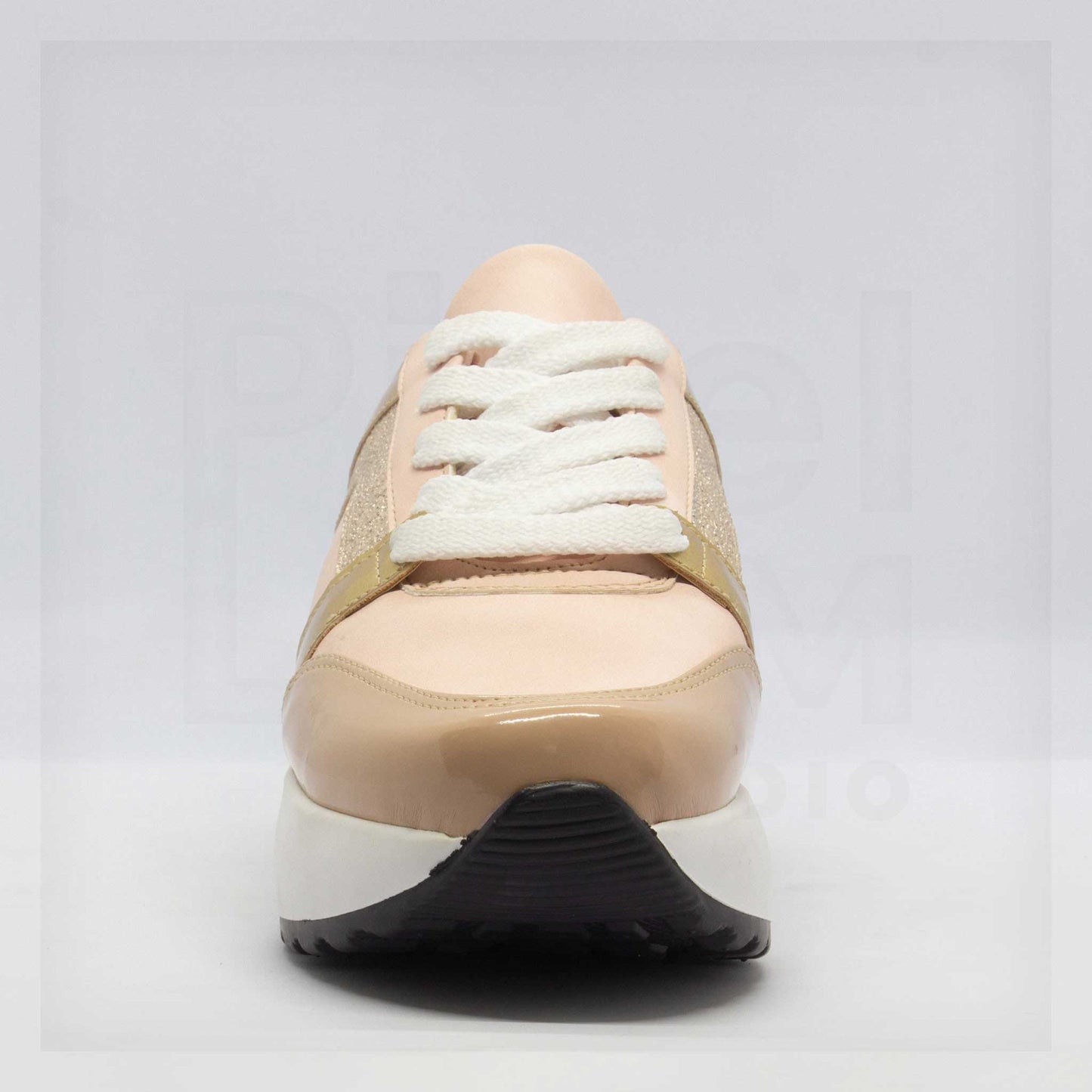 Ale Aguilar Colorblock Platform Chunky Sneakers Curated by Machine