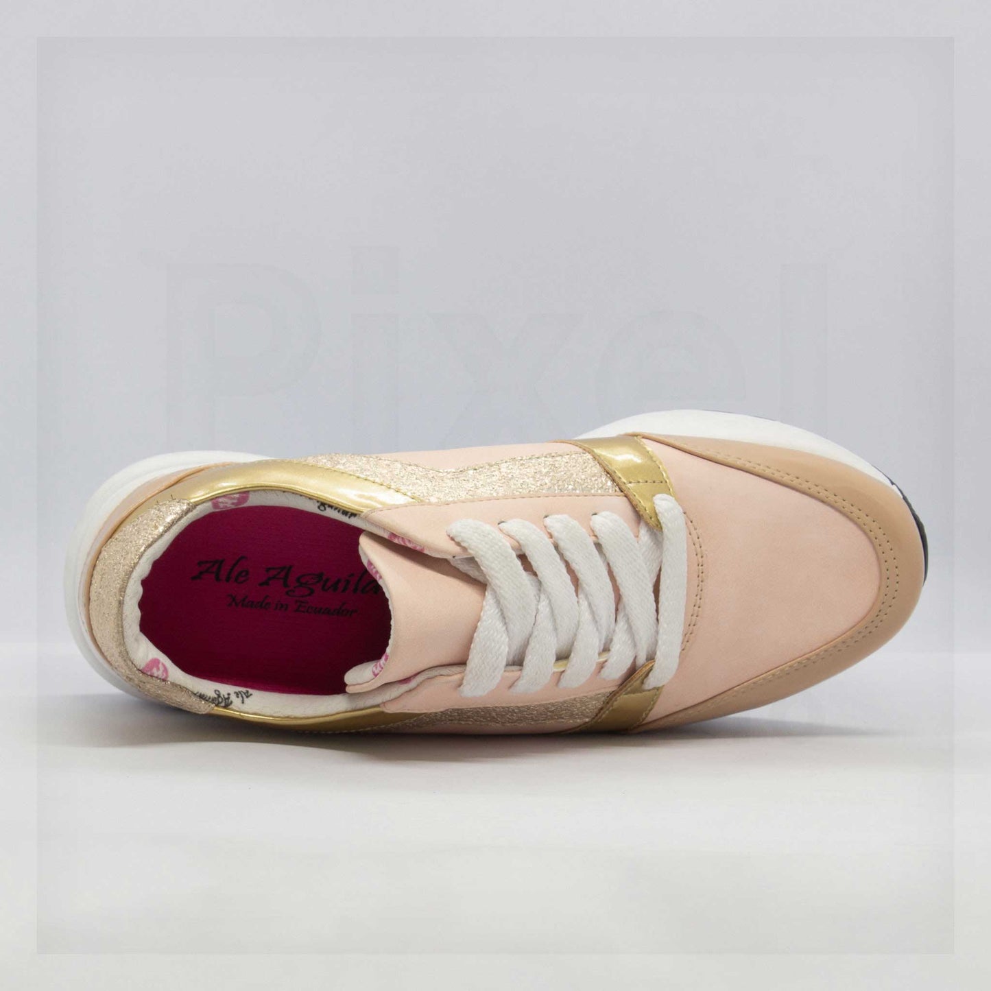 Ale Aguilar Colorblock Platform Chunky Sneakers Curated by Machine