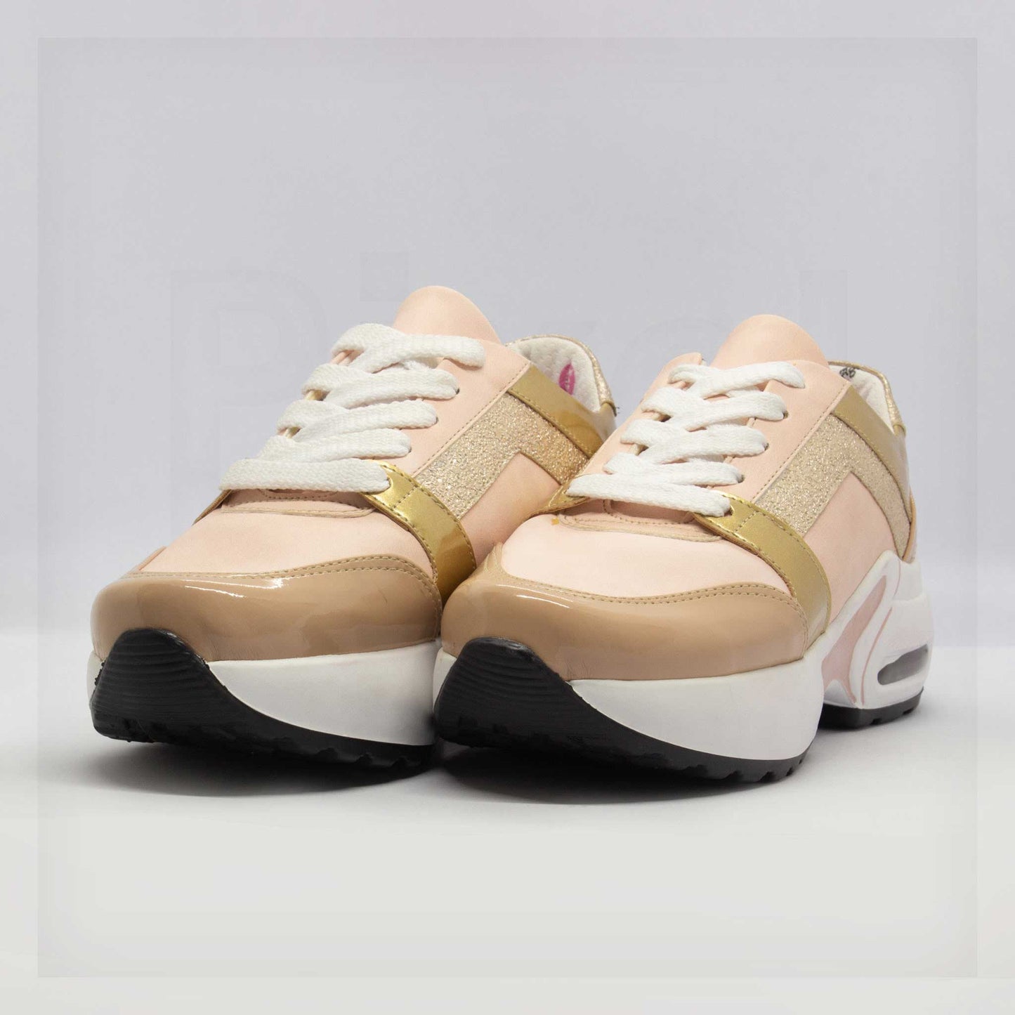 Ale Aguilar Colorblock Platform Chunky Sneakers Curated by Machine