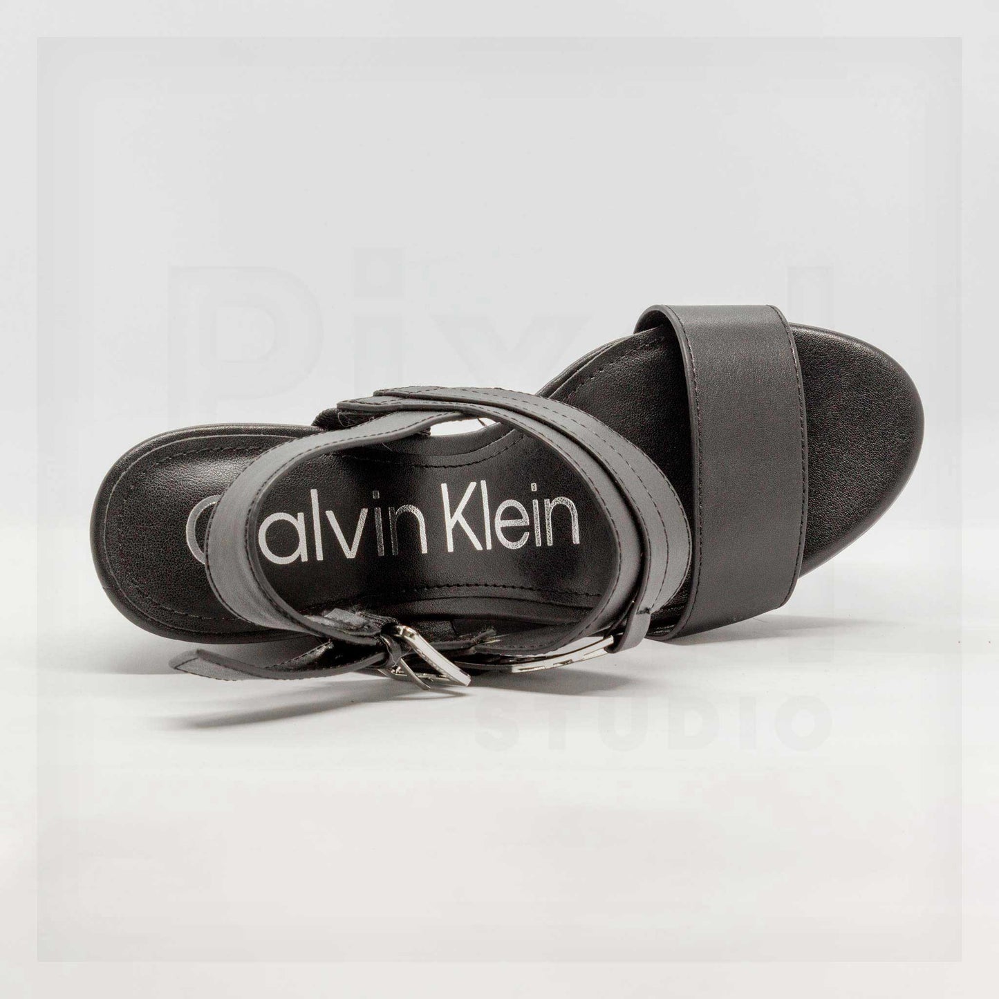 Calvin Klein Kanova Platform Wedge Sandals Curated by Machine