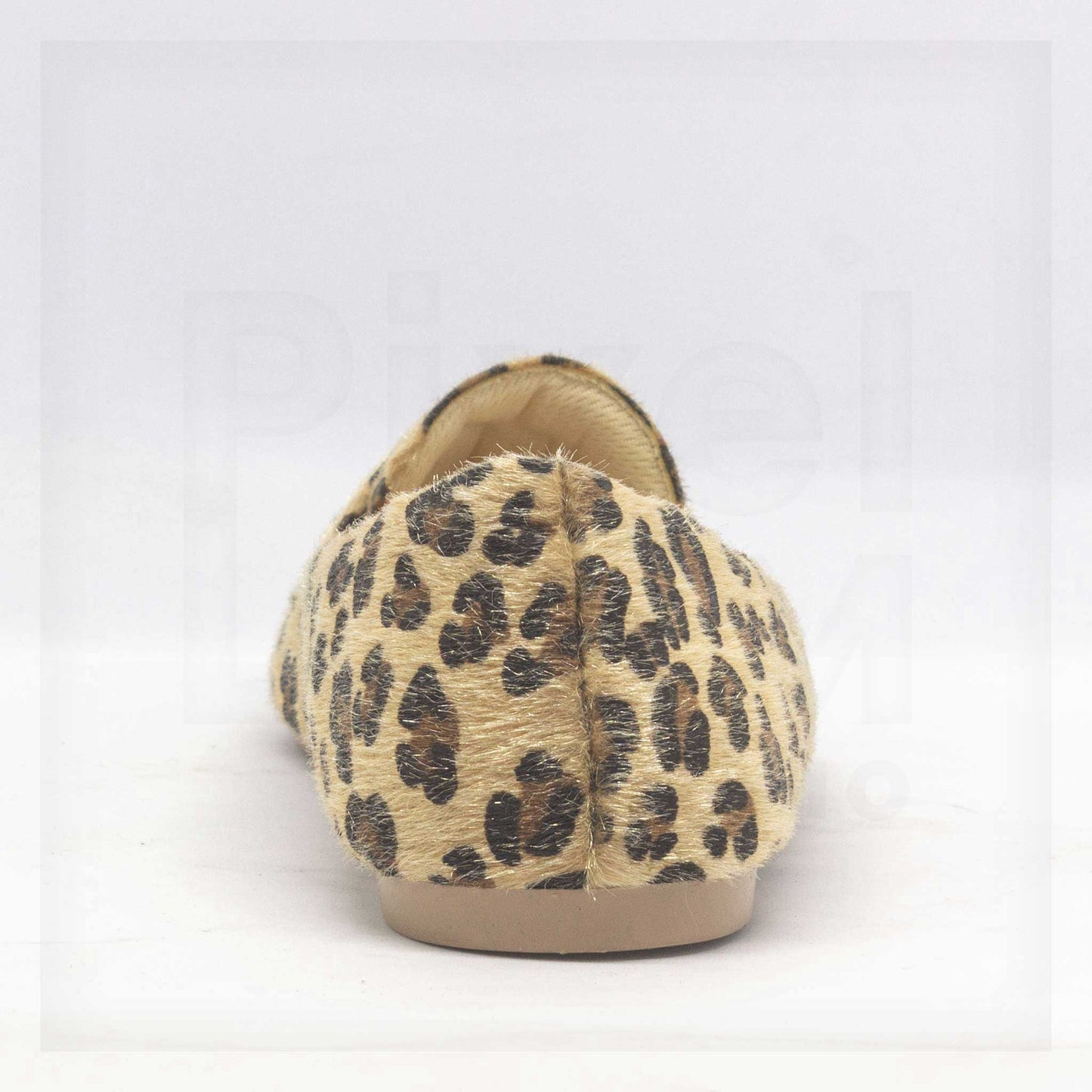 Ker Ponce Pointed-Toe Leopard-Print Loafer Flats Curated by Machine