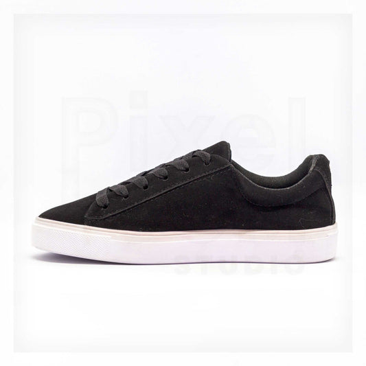 Ker Ponce Low-Top Faux-Suede Sneakers Curated by Machine