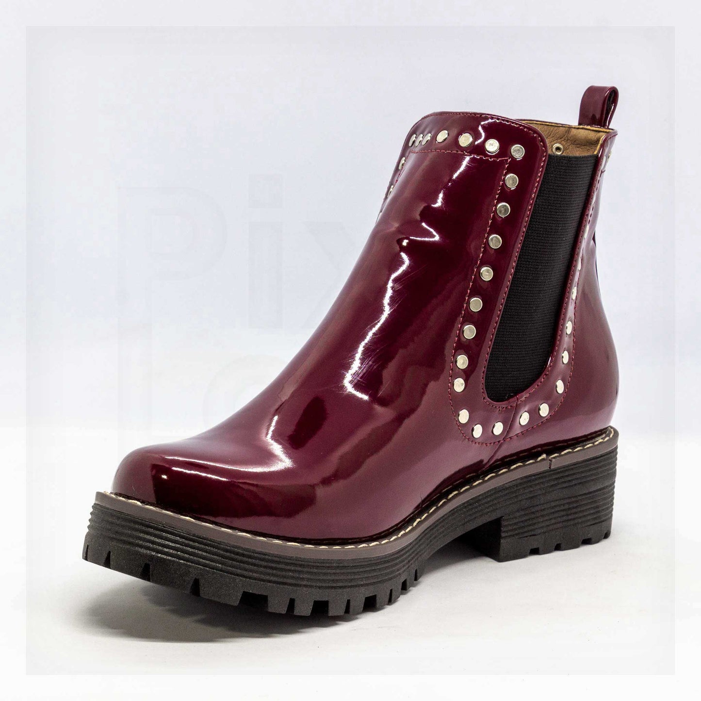 Ale Aguilar Lug-Sole Chelsea Ankle Boots Curated by Machine