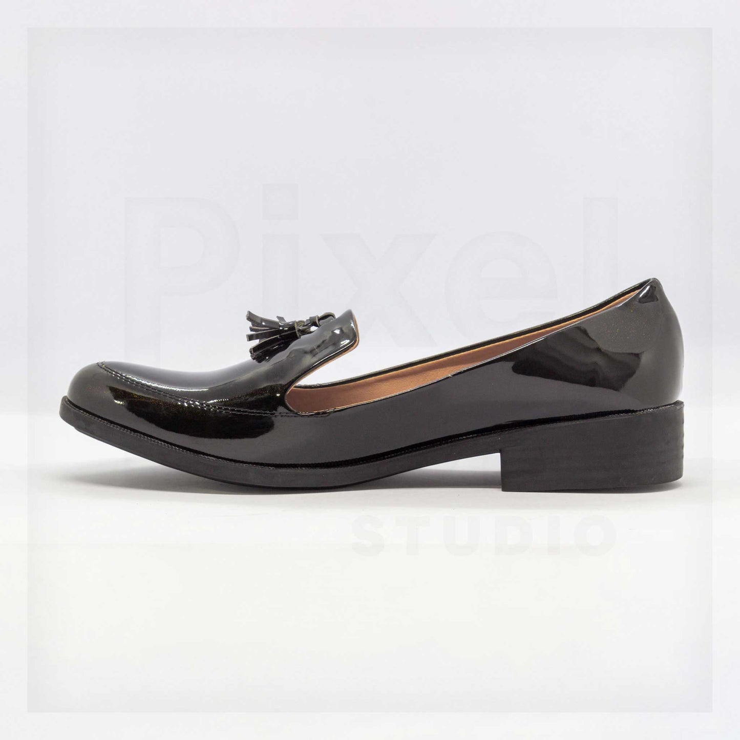 Zapatos de tacón bajo hechos a mano 'Patty DHU'