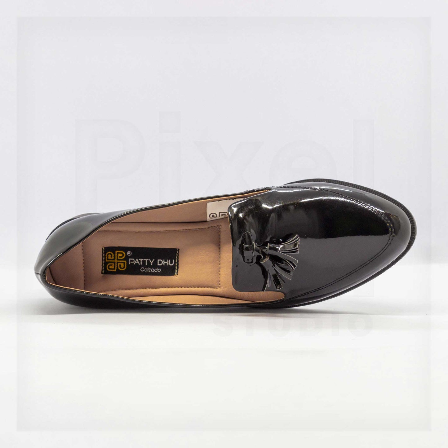 Zapatos de tacón bajo hechos a mano 'Patty DHU'
