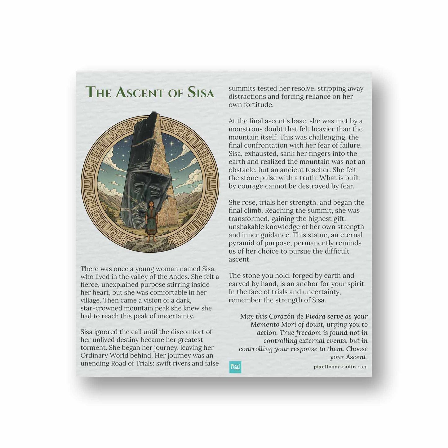 Pyramid of Destiny: Monumental Dark Jade Sculpture